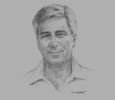Sketch of Anthony Pile, Founder and CEO, Blue Skies
