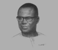 Sketch of Mustapha Ahmed, Acting Minister of Trade and Industry
