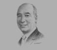 Sketch of Frederik Hsu, Deputy Chairman, NMS Infrastructure
