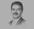 Sketch of Vimal Shah, Chairman, Kenya Private Sector Alliance (KEPSA)
