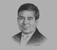 Sketch of Karim Anjarwalla, Managing Partner, Anjarwalla & Khanna
