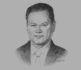 Sketch of Pehin Dato Lim Jock Seng, Minister of Foreign Affairs and Trade II
