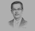 Sketch of Pehin Dato Abu Bakar Apong, Minister of Education

