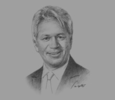 Sketch of Nazir Alli, CEO, South African National Roads Agency Limited (SANRAL)
