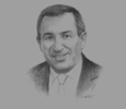 Sketch of Raouf Ghabbour, Chairman and CEO, Ghabbour Auto
