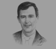Sketch of Javier Goñi, Chairman and CEO, Fertiberia Group
