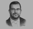 Sketch of Adel Si-Bouekaz, Managing Director, Nomad Capital
