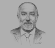 Sketch of Eleodoro Mayorga, Minister of Energy and Mines
