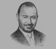 Sketch of José Chlimper, CEO, Agrokasa
