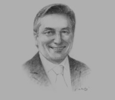 Sketch of  Carlos González-Taboada, CEO, Scotiabank Peru
