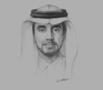 Sketch of Ahmed bin Abdullah Al Shoaibi, Director-General, Institute of Public Administration (IPA)
