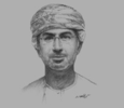 Sketch of Ali Abduladheem Al Lawati, Chairman, Oman Insurance Association 
