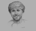 Sketch of Salim Sultan Al Ruzaiqi, CEO, Information Technology Authority
