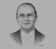 Sketch of President U Thein Sein
