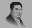 Sketch of Dr Khin Shwe, Chairman, Zaykabar
