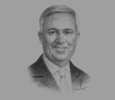 Sketch of Ross Clarkson, CEO, TransGlobe
