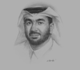 Sketch of Hesham Abdulla Al Qassim, CEO, wasl Asset Management Group

