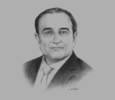 Sketch of Osman Sultan, CEO
