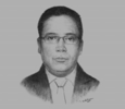 Sketch of U Set Aung, Chairman, Thilawa Special Economic Zone
