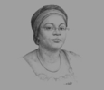 Sketch of Massandjé Touré-Litsé, CEO, Coffee Cocoa Council (Conseil Café Cacao, CCC
