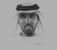 Sketch of Saif Al Qubaisi, Acting Director-General, Regulation and Supervision Bureau

