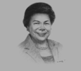 Sketch of Lilia B de Lima, Director-General, Philippine Economic Zone: Authority (PEZA)
