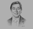 Sketch of Alfred M Yao, President, Philippine Chamber of Commerce and Industry (PCCI)
