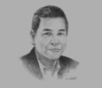 Sketch of Ben Chan, Chairman and CEO, Suyen Corporation
