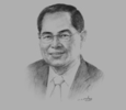 Sketch of Lim Hng Kiang, Singapore Minister for Trade and Industry
