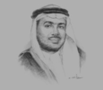 Sketch of Mazen Batterjee, Vice-Chairman, Jeddah Chamber of Commerce and Industry
