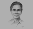 Sketch of Takeo Suzuki, President, Tokuyama Malaysia
