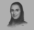 Sketch of Sheikha Hind bint Hamad Al Thani, Vice-Chairperson, Qatar Foundation, and Vice-Chairperson, Supreme Education Council
 Sketch of Sheikha Hind bint Hamad Al Thani, Vice-Chairperson, Qatar Foundation, and Vice-Chairperson, Supreme Education Council