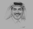 Sketch of Ali Saleh Al Fadala, Senior Deputy Group President and CEO, Qatar Insurance Group
