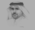 Sketch of Essa bin Hilal Al Kuwari, President, KAHRAMAA (Qatar General Electricity and Water Corporation)
