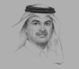 Sketch of Nasser bin Ali Al Mawlawi, President, Ashghal (the Public Works Authority)
