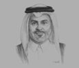 Sketch of Turki Mohamed Al Khater, Chairman and Managing Director, United Development Company
