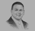 Sketch of OBG talks to Charles Brewer, Managing Director for Sub-Saharan Africa, DHL Express
