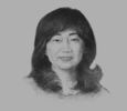 Sketch of OBG talks to B. Indraa, Executive Director, Tourism for Future NGO, and Director of the Governing Board, Mongolia National Tourism Organisation
