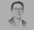 Sketch of Eddy K Logam, Chairman, Indonesia Ship Building and Offshore Association (IPERINDO)
