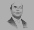 Sketch of Sudirman MR, Chairman, Association of Indonesian Automotive Industries (GAIKINDO)
