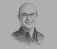 Sketch of Irwan Danny Mussry, President and CEO, Time International
