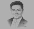 Sketch of Michael Steven, President-Director, Kresna Securities
