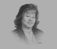 Sketch of Angela Lee Loy, Chairman, Aegis Business Solutions
