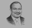 Sketch of Prime Minister Peter O’Neill
