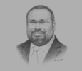 Sketch of Ben Micah, Minister for Public Enterprises & State Investments
