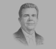 Sketch of Syd Yates, CEO, Kina Securities
