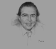 Sketch of Younes Benjelloun, Partner and CEO, CFG Group
