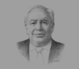 Sketch of Abdelatif Kabbaj, President, National Confederation of Tourism 
