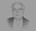 Sketch of Hassan Sentissi, President, National Federation of Seafood Processing and Development Industries (FENIP)
