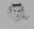 Sketch of Ali Al Ayed, General Director, Insurance Control Department, Saudi Arabian Monetary Agency (SAMA)

